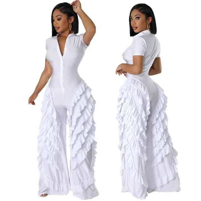 Fashion Loose Slim Fit Bodysuit White - Shop at LoveMi