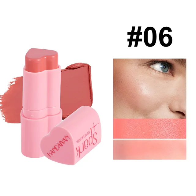 Blusher Highlighter Facial Brightening Contour Stick Love Matte Blush Stick 06 - Shop at LoveMi