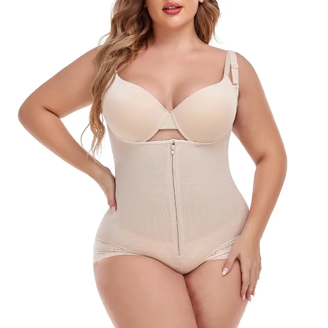 Hip lift And Belly Shaping Sling Corset Women Skin Color - Shop at LoveMi