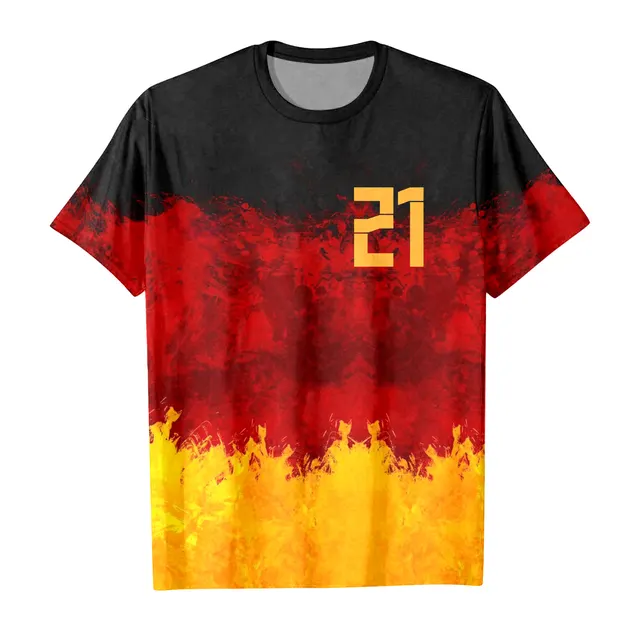 Children's Casual Short sleeved T shirt Children's Loose Round Neck Pullover Figure2 - Shop at LoveMi