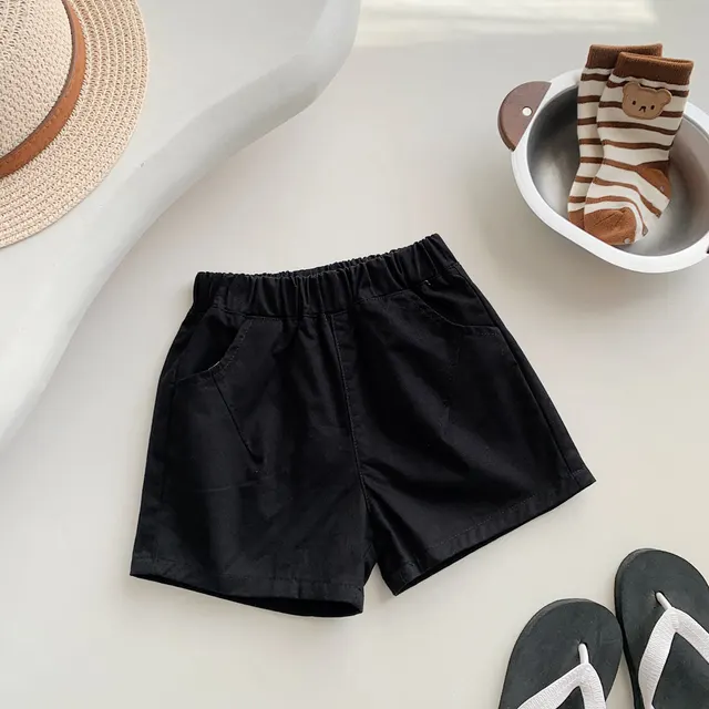 South Korea Casual Working Pants Baby Thin Outer Wear Black - Shop at LoveMi