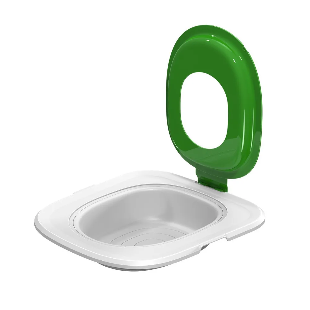 Fifth Generation Cat Toilet New Shape Trainer Toilet Cat Toilet Mat Green - Shop at LoveMi
