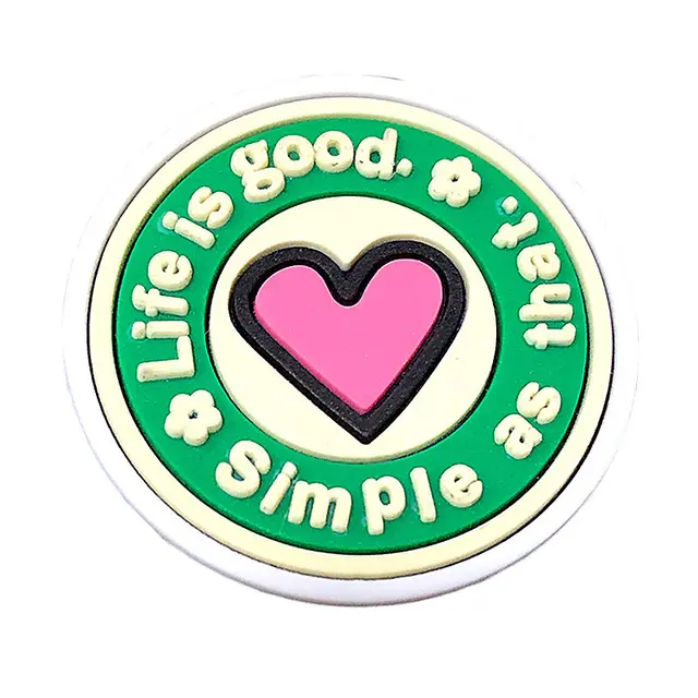 PVC Soft Rubber DIY Shoe Flower Buckle Ornaments Accessories A01909 - Shop at LoveMi