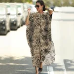 Vacation Robe Sun Protection Clothing Cardigan Beach Jacket Bikini Cover-up Swimsuit Blouse - Zs16498-Average Size