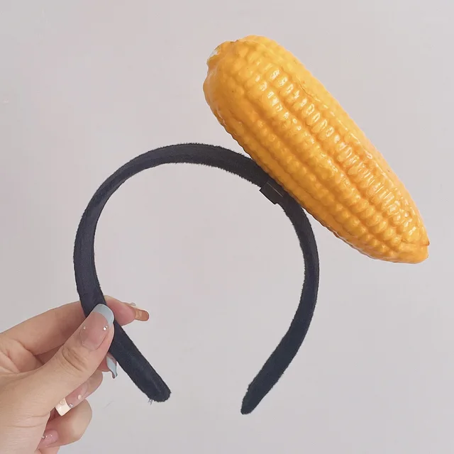 Large Radish Cabbage Vegetable Headband Headdress For Taking Photos New Corn - Shop at LoveMi