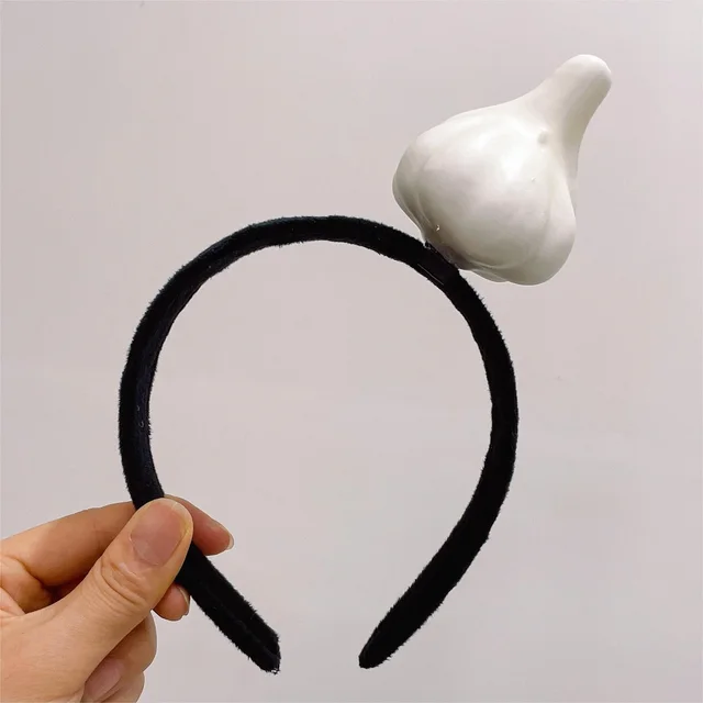Large Radish Cabbage Vegetable Headband Headdress For Taking Photos New Garlic - Shop at LoveMi