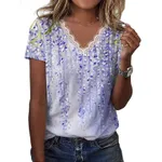 Printed Pattern D Blue