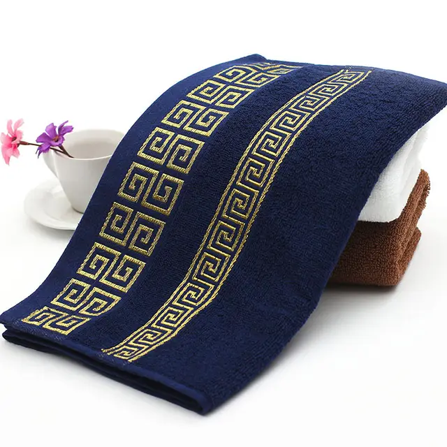 Men's Minimalist Dark Towel Gift Box Set Dark Blue - Shop at LoveMi