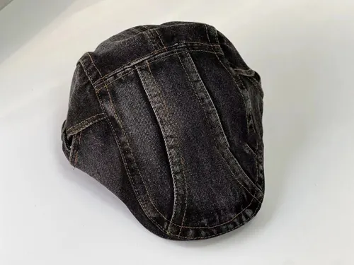 Washed Denim Advance Hats Women's Spring And Summer Black - Shop at LoveMi