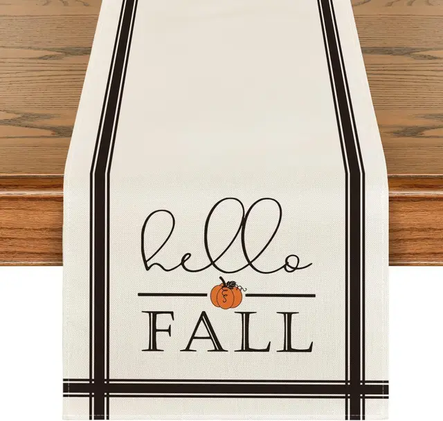 Autumn Thanksgiving Atmosphere Decorative Table Cloth Color 18 - Shop at LoveMi