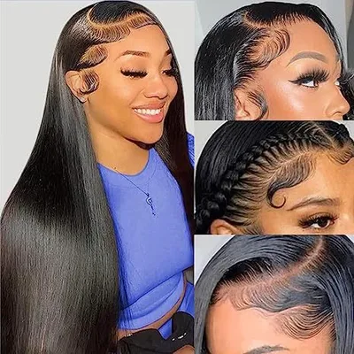 New Front Lace Human Hair Wig 18Inch - Shop at LoveMi