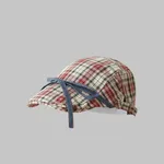 Plaid Bow Advance Hats-Average