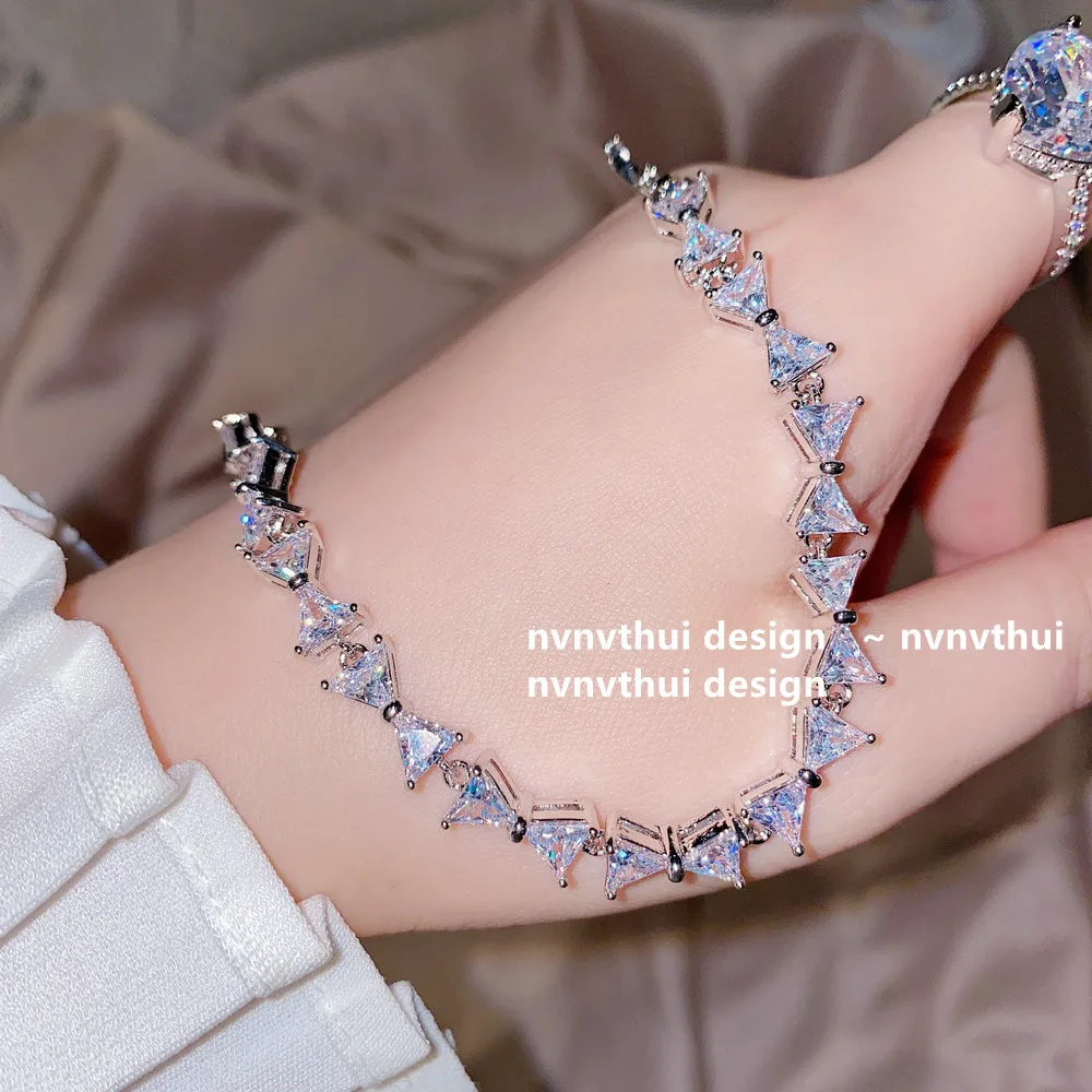 Women's Fashion Personalized Bow Gem Bracelet Gold Bow Bracelet - Shop at LoveMi