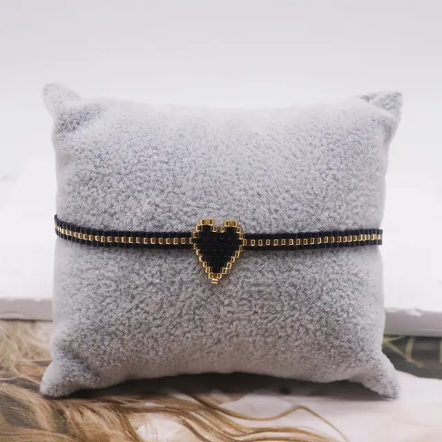 Cross Border For Miyuki Bracelet Suit Ethnic Style Heart Tag Crystal Bracelet 2 Colors - Shop at LoveMi