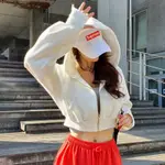White With Fleece Lining