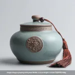 Single Dragon Playing Beads