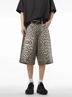 Leopard Print Shorts