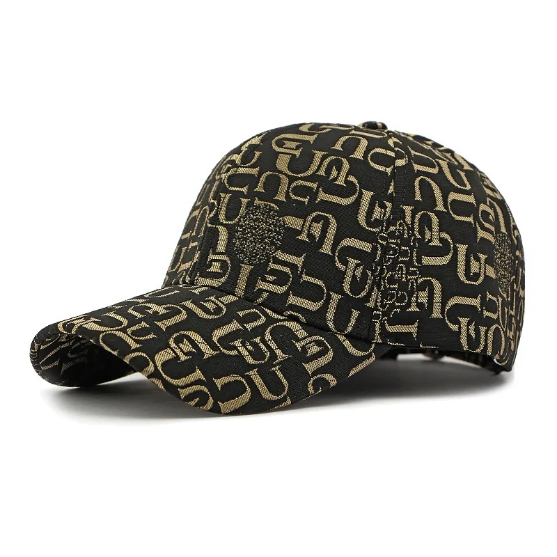 Casual Baseball Cap Outdoor Sun Protection Sun-poof Peaked Cap - Black And Green