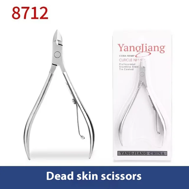Factory Cuticle Nipper Manicure Double Fork Beauty Pliers Barbed Care Tool 8712 White Card - Shop at LoveMi