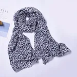 Black And White Leopard Print