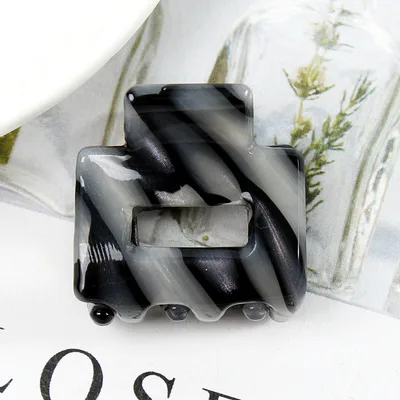 South Korea Geometric Hollow Acetate Grip 20Color - Shop at LoveMi