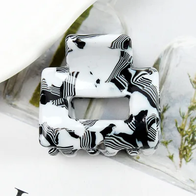 South Korea Geometric Hollow Acetate Grip 23Color - Shop at LoveMi