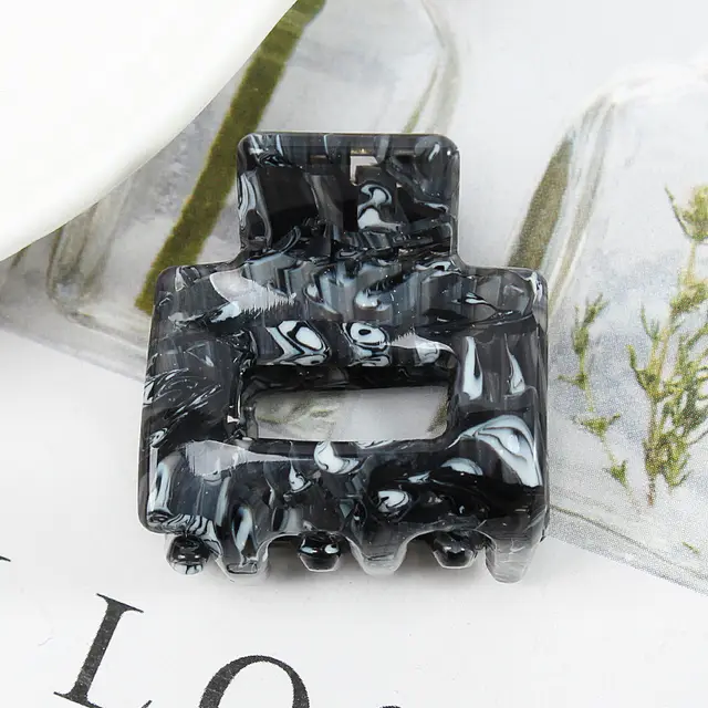 South Korea Geometric Hollow Acetate Grip 26Color - Shop at LoveMi