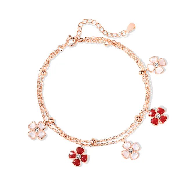 Women's Sterling Silver 925 Bracelet Special interest Design S0402 - Shop at LoveMi