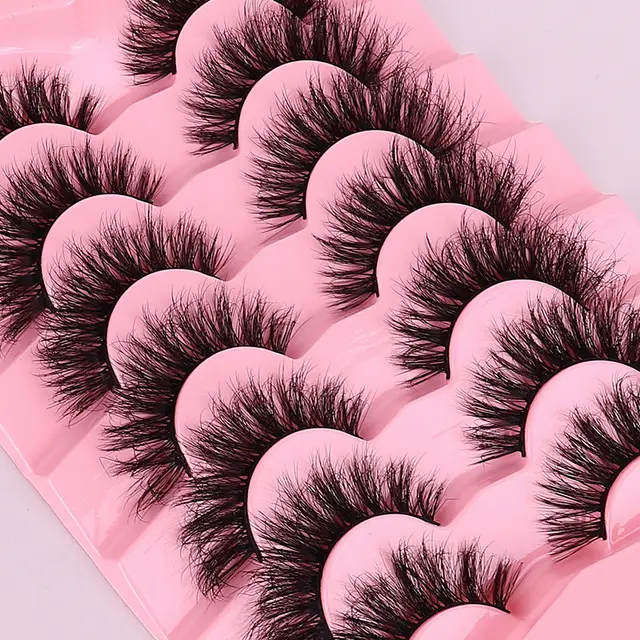 European And American Fried Hair Messy False Eyelashes Lzm19 - Shop at LoveMi