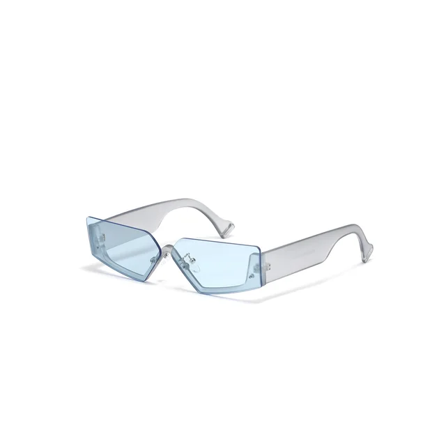 Frameless Cats' Eye Sunglasses Women Modern Gray - Shop at LoveMi