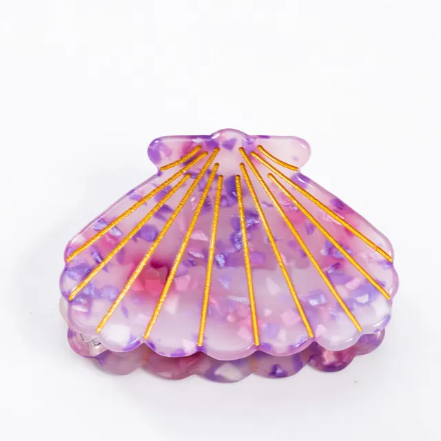 Small Shell Grip Hair Headdress Barrettes A15212 - Shop at LoveMi