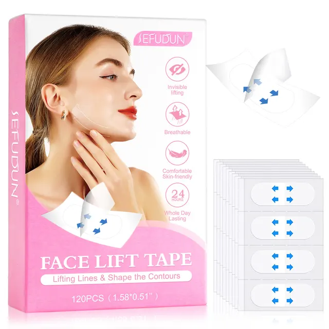 Facial Lifting V shaped Stickers Invisible Style 1 - Shop at LoveMi