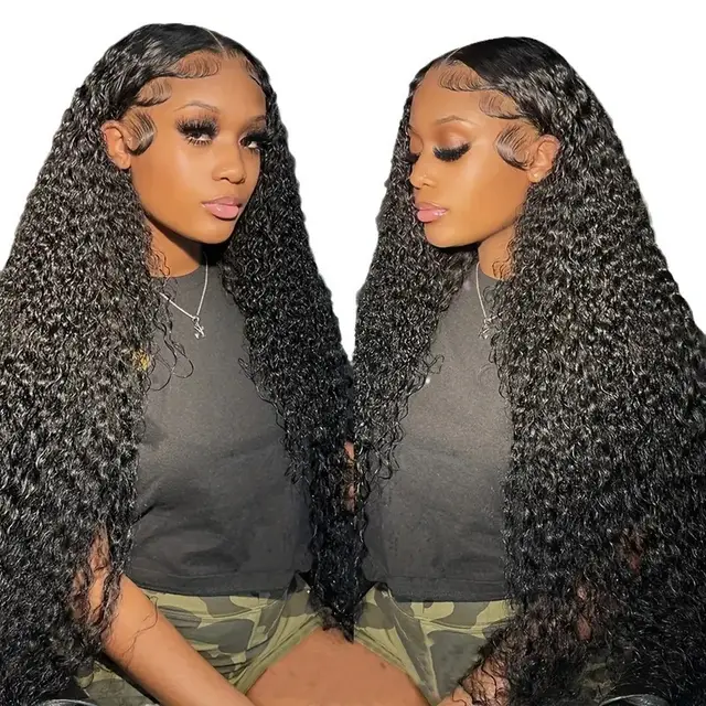 Versatile Human Hair Wig And Headband Black 13 4 200 - Shop at LoveMi