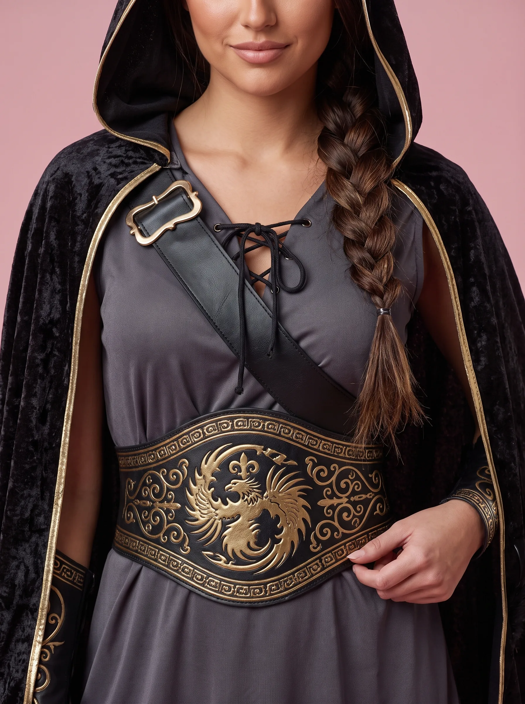 Huntress Archer Halloween Costume for Women - Grey - View 2