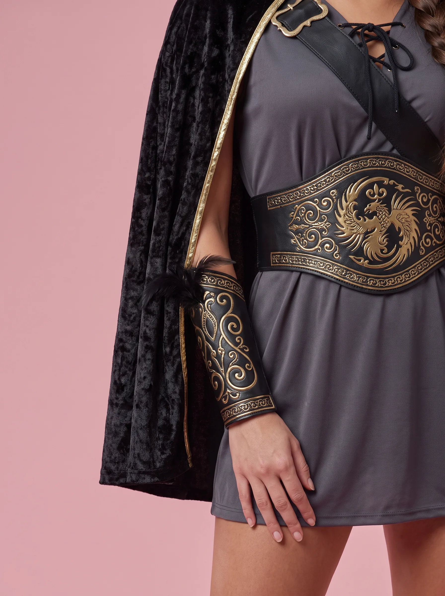Huntress Archer Halloween Costume for Women - Grey - View 3