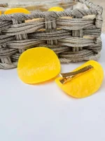 Korean Summer Emulational Fruit Orange Food Barrettes - Potato Chips Barrettes