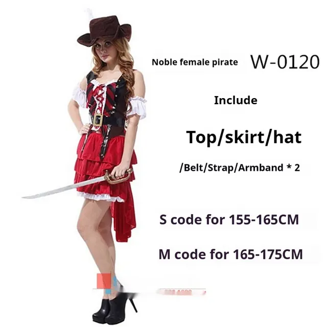 Adult Men's And Women's Fancy Dress Ball Performance Costume Captain Costume W0120 - Shop at LoveMi