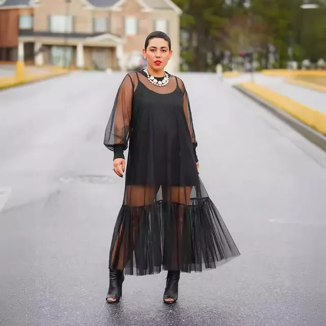 Women's Braces Skirt Tulle Solid Color Two piece Set Black - Shop at LoveMi