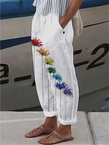 No Belt Loose Wide leg Pants No 3 Xl - Shop at LoveMi