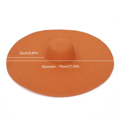 Seaside Beach Hat British Raffia Hat Summer Vacation Sun Protection Sun Hat E20Fmz217D - Shop at LoveMi