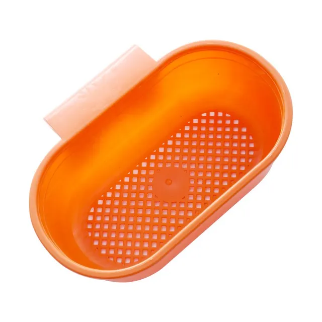 Hanging Sink Hanging Colander Kitchen Trash Can Cabinet Door Trash Rack Orange - Shop at LoveMi