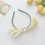 Beige Bow Headband