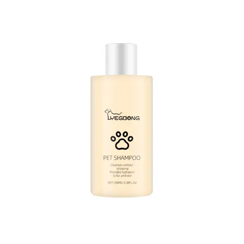 Pet Shampoo Mild And Clean Pet Cat And Dog Hair Soft And Unknotted Shampoo Shampoo 100Ml - Shop at LoveMi