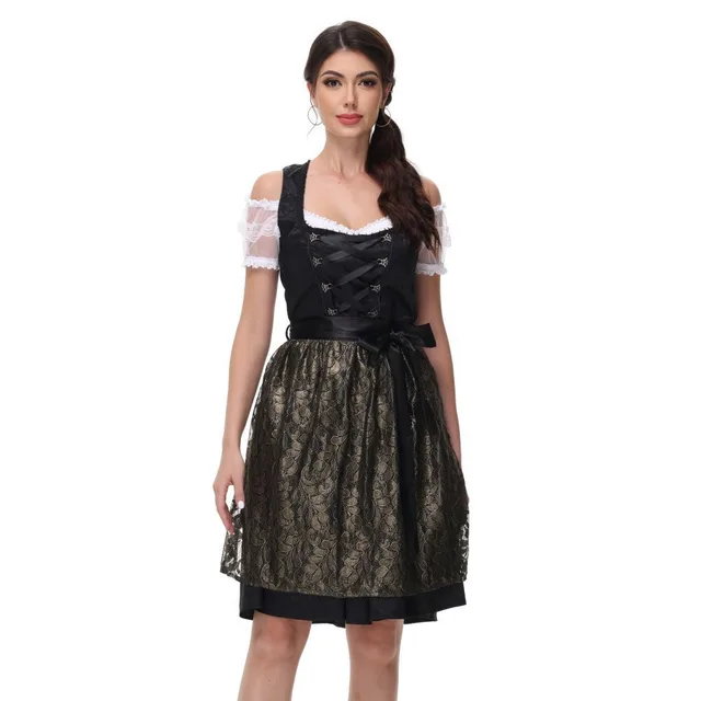 Jacquard Lace Show Performance Gown Black - Shop at LoveMi