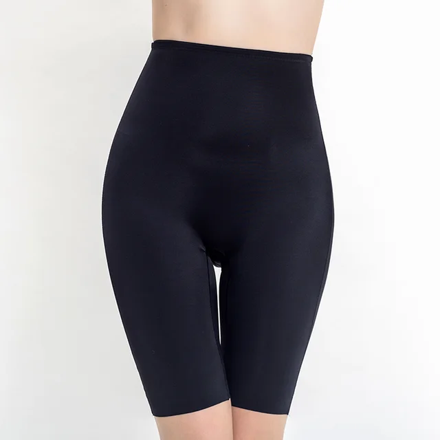 High Waist Women's Seamless Body hugging Belly Contracting Pants Black - Shop at LoveMi