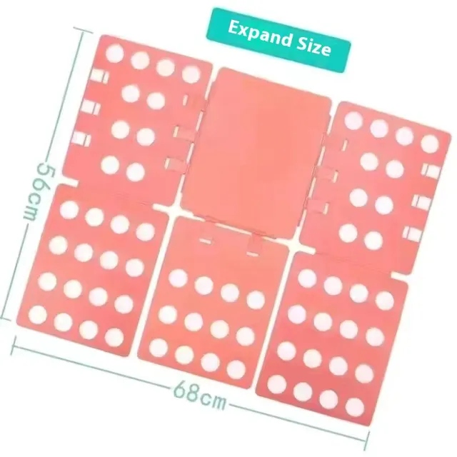 Artifact Fold Garment Board New Product Plus sized Lazy Folding Gadget Pink - Shop at LoveMi