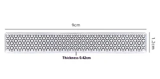 Nano Glass Honeycomb Nail File Polishing - Transparent Color