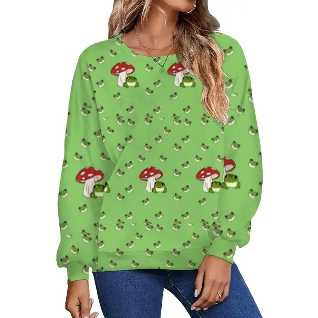 Women's Casual Personalized Trendy Digital Printed Hoodie Style10 - Shop at LoveMi