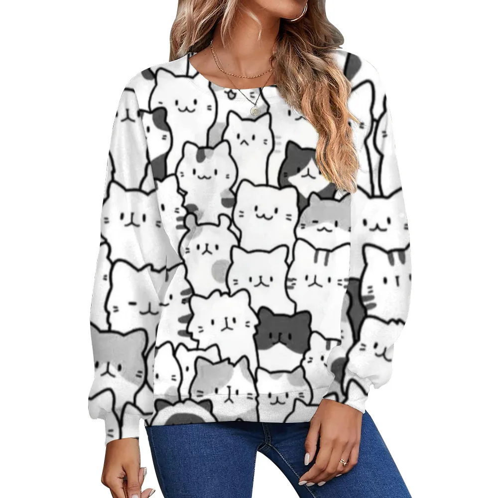 Women's Casual Personalized Trendy Digital Printed Hoodie - Style2