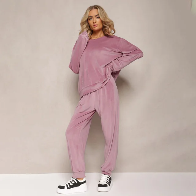 Comfort And Casual Top Two piece Pants Pink - Shop at LoveMi